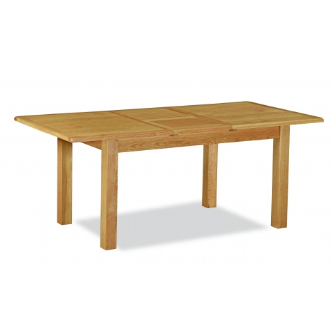 Suffolk Rustic Oak Small Extendiing Dining Table