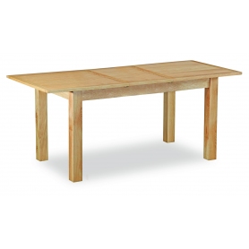 Trent Contemporary Oak Small Extending Table - 0