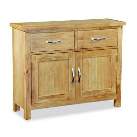 Trent Contemporary Oak Small Sideboard - 0