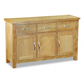 Trent Contemporary Oak Large Sideboard