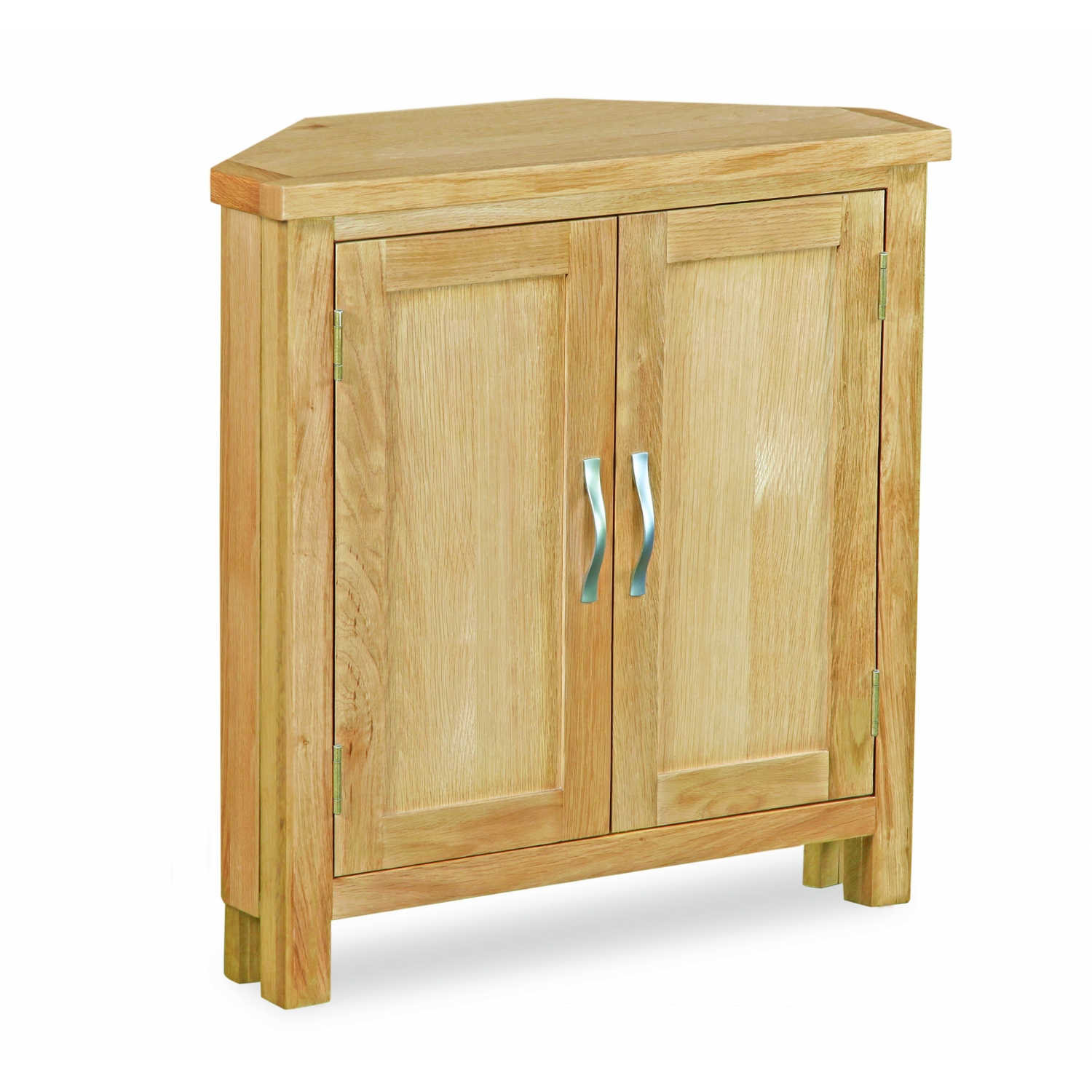 Trent Contemporary Oak Low Corner Cupboard full image