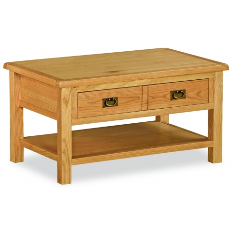 Suffolk Rustic Oak Coffee Table