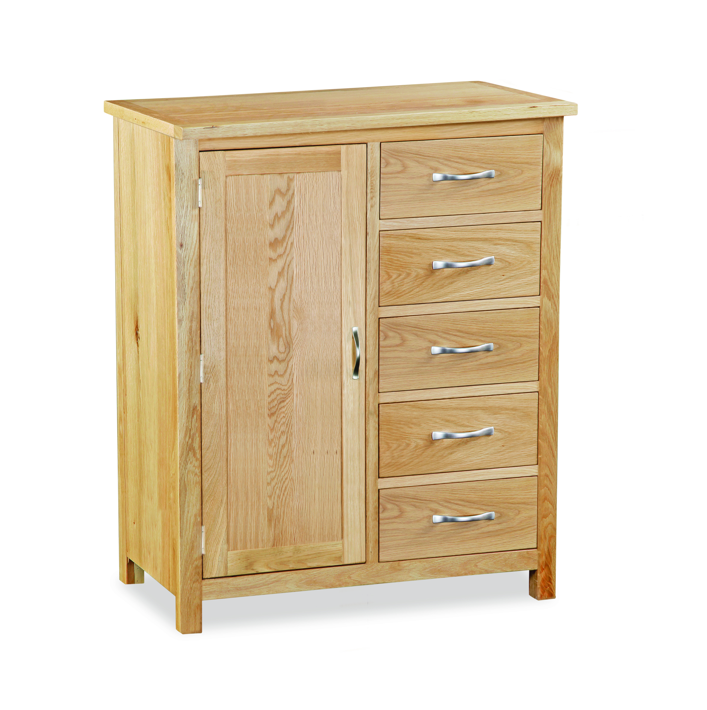 Trent Contemporary Oak Combination Wardrobe thumbnail image