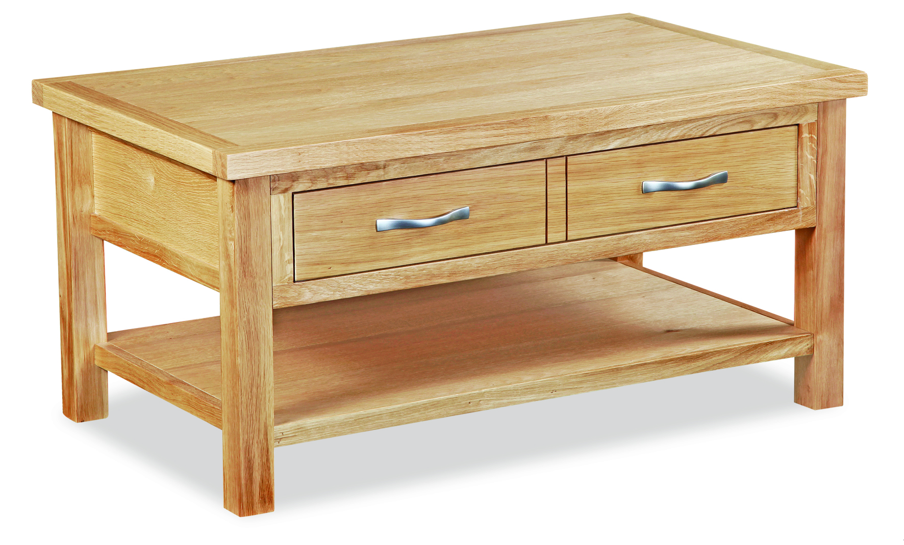 Trent Contemporary Oak Coffee Table thumbnail image