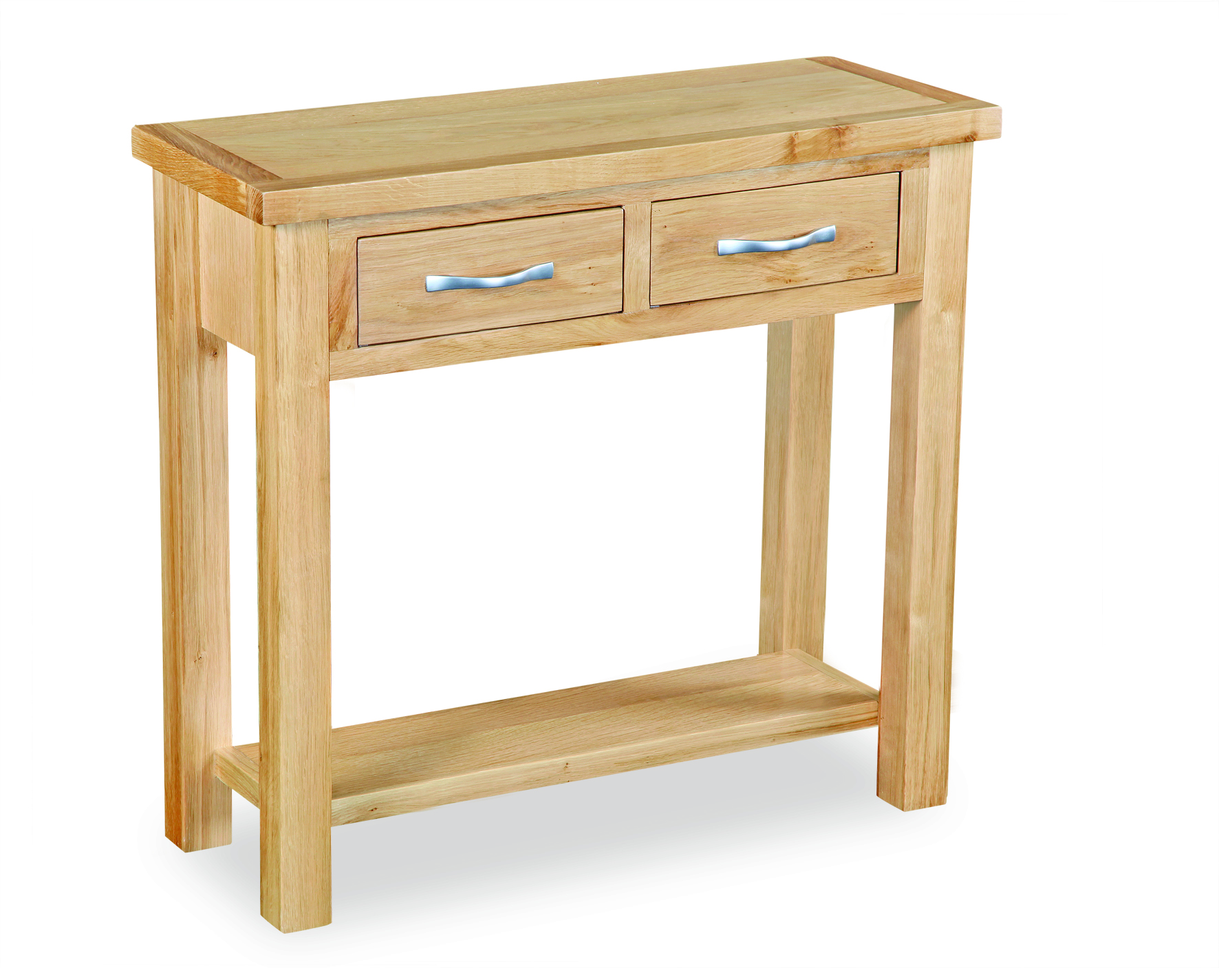 Trent Contemporary Oak Console Table thumbnail image