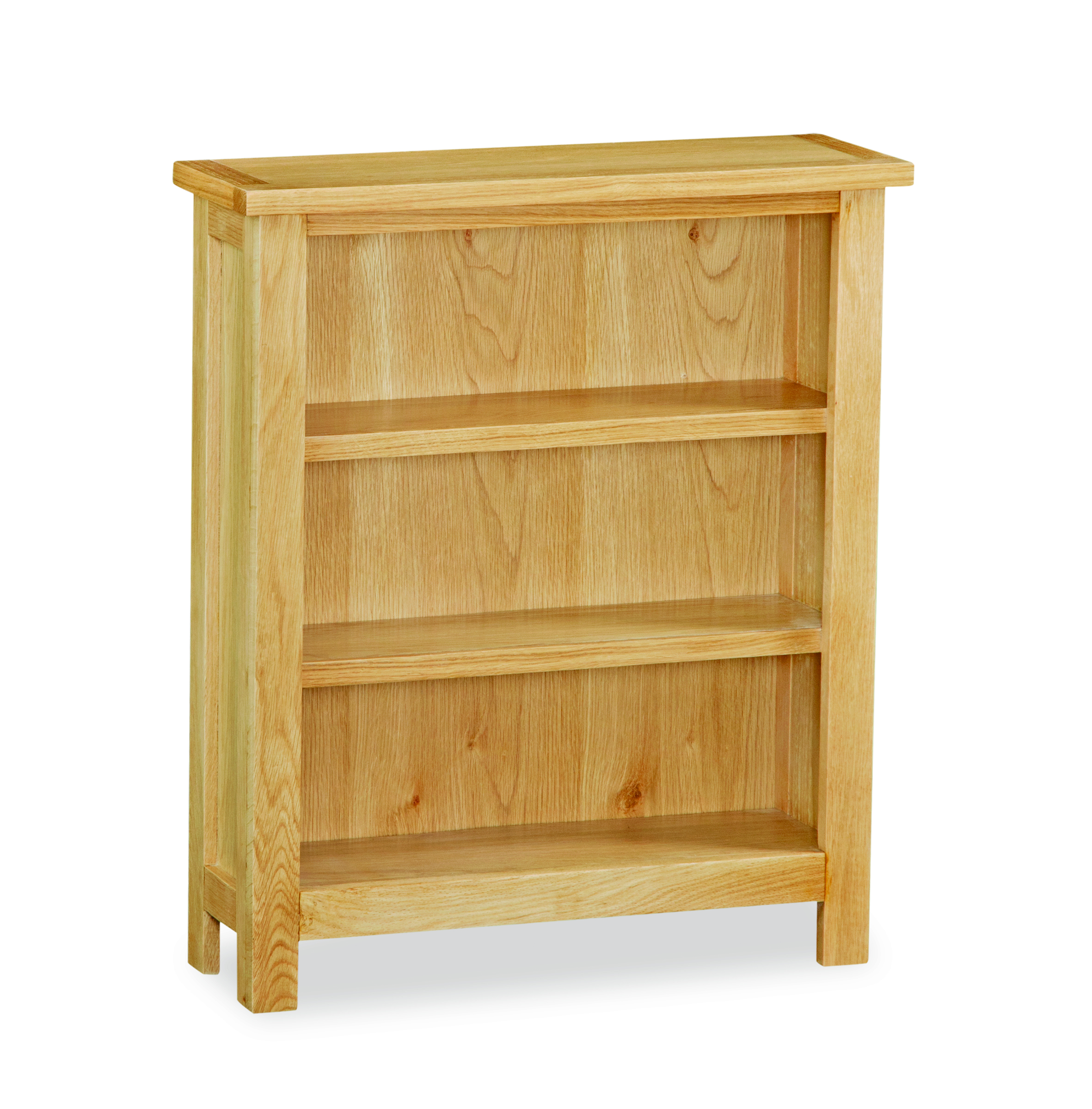 Trent Contemporary Oak Low Bookcase thumbnail image