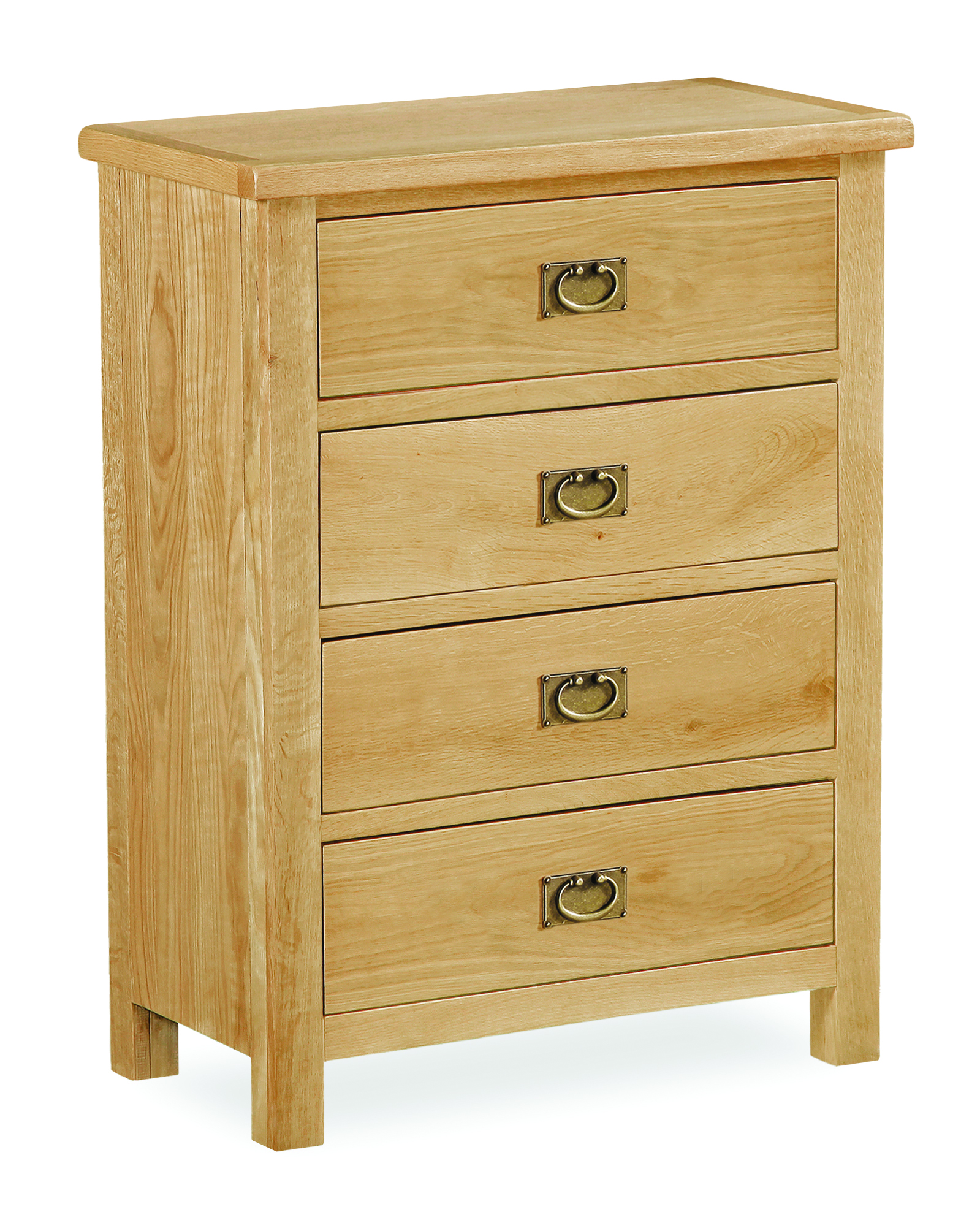 Suffolk Rustic Oak 4 Drawer Chest thumbnail image