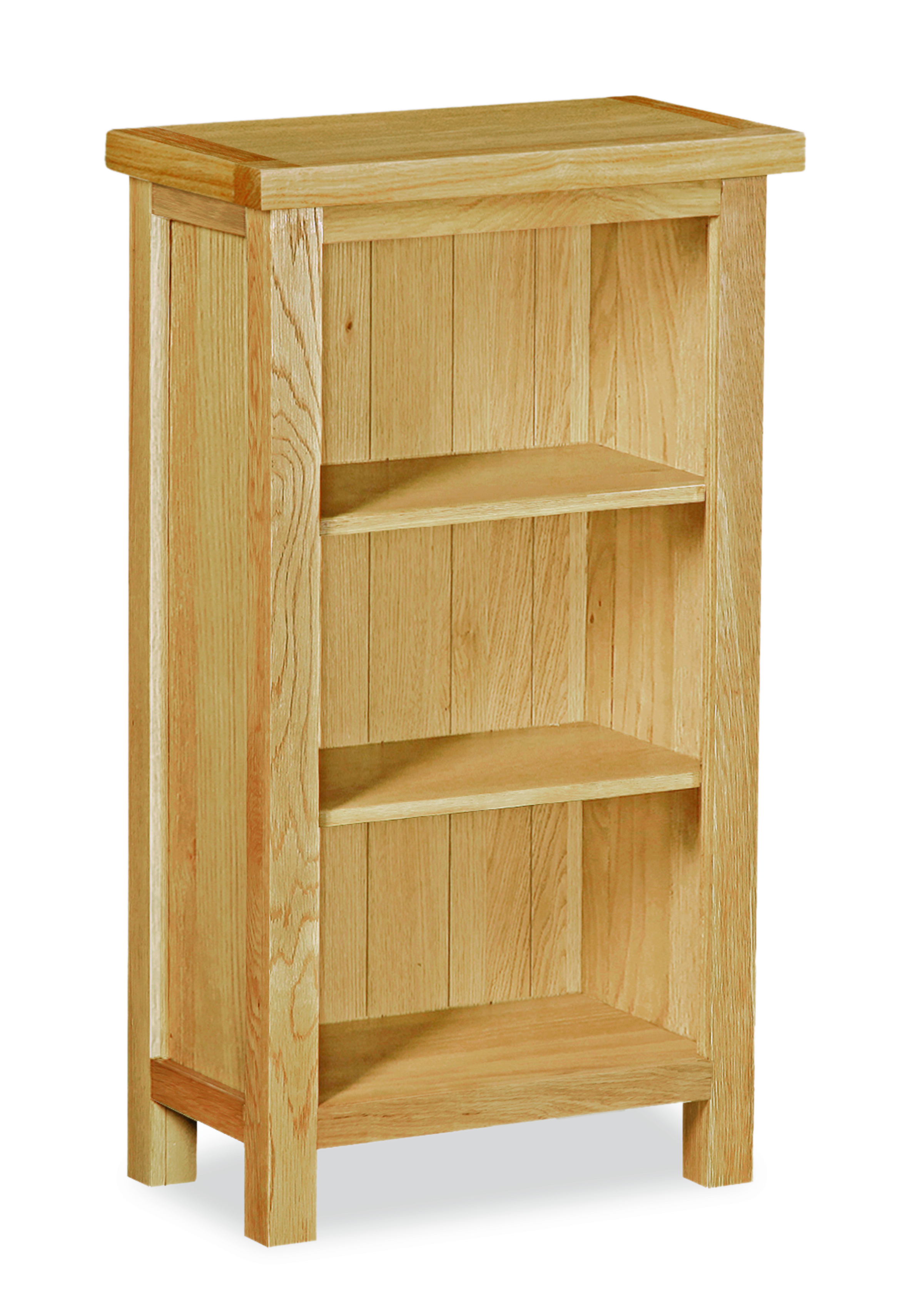 Trent Contemporary Oak Low Narrow Bookcase thumbnail image
