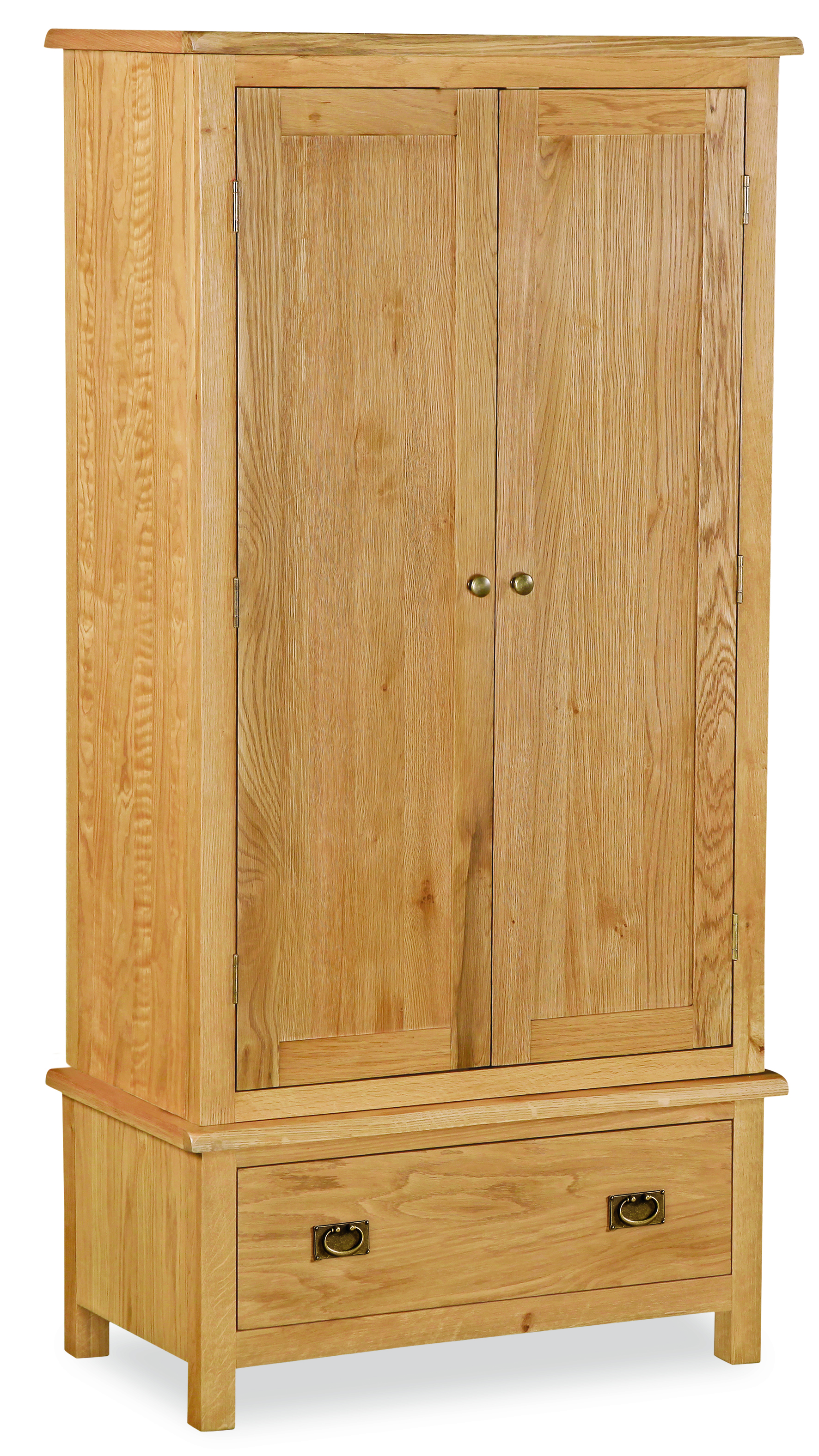 Suffolk Rustic Oak Gents Wardrobe thumbnail image