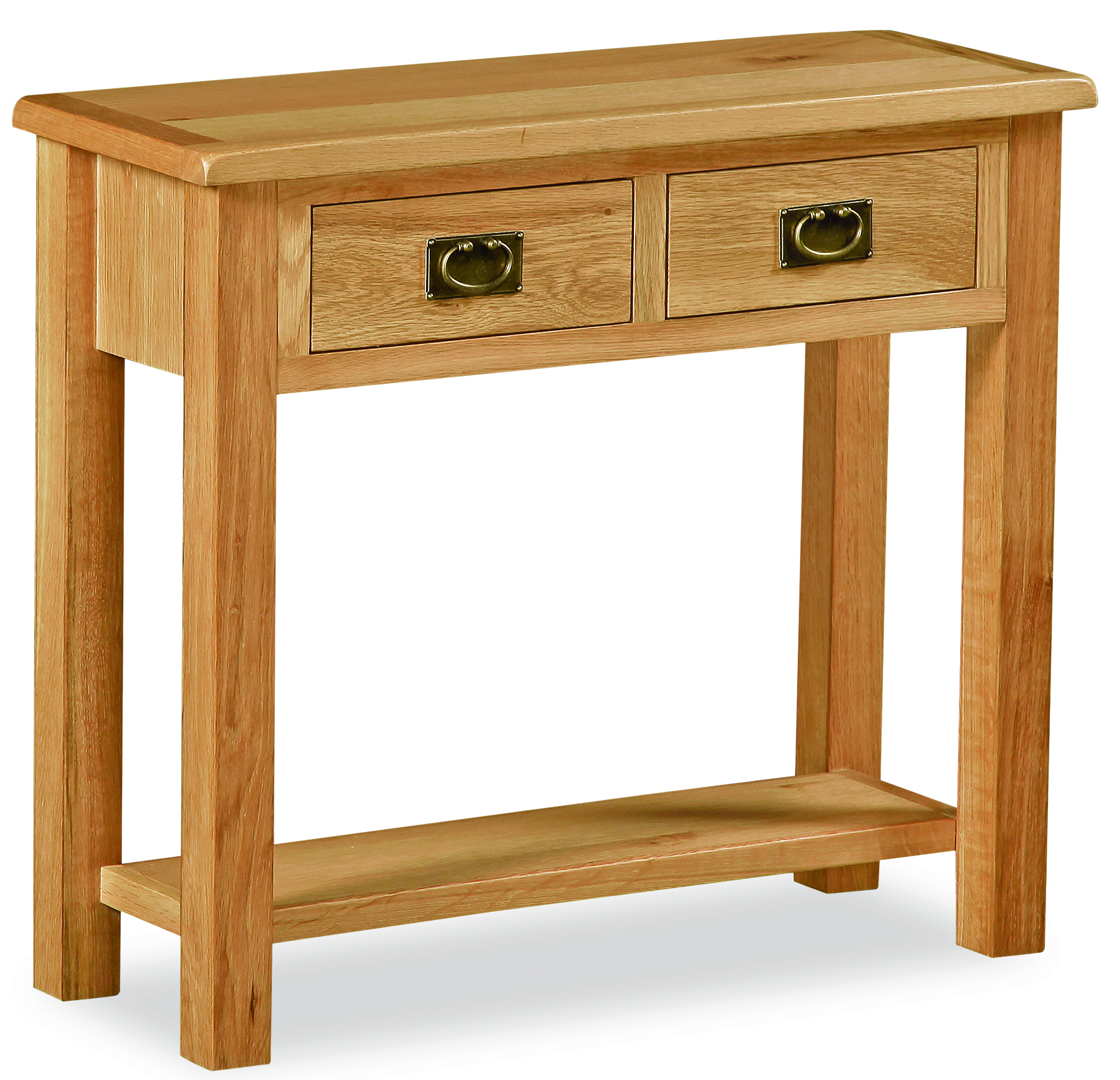 Suffolk Rustic Oak Console Table thumbnail image