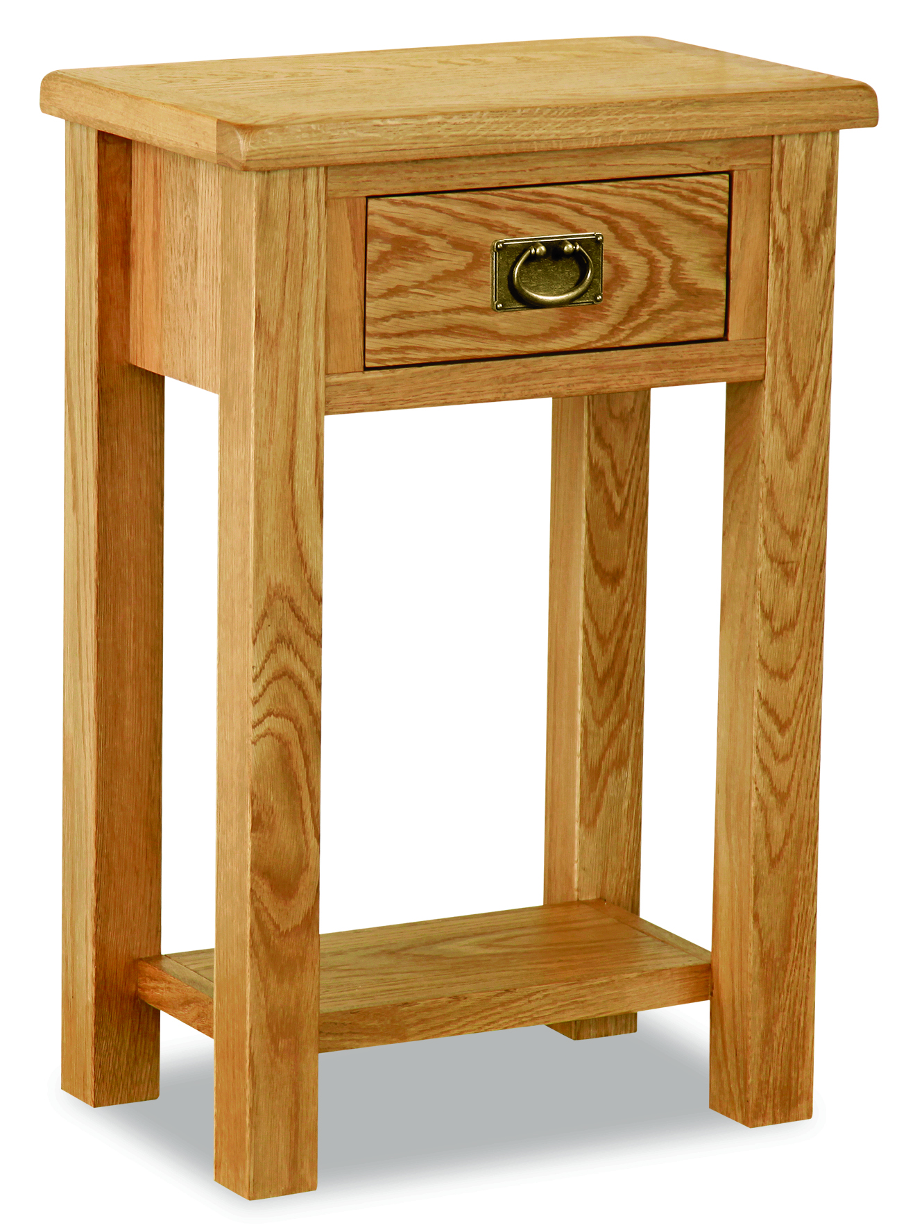 Suffolk Rustic Oak Telephone Table thumbnail image