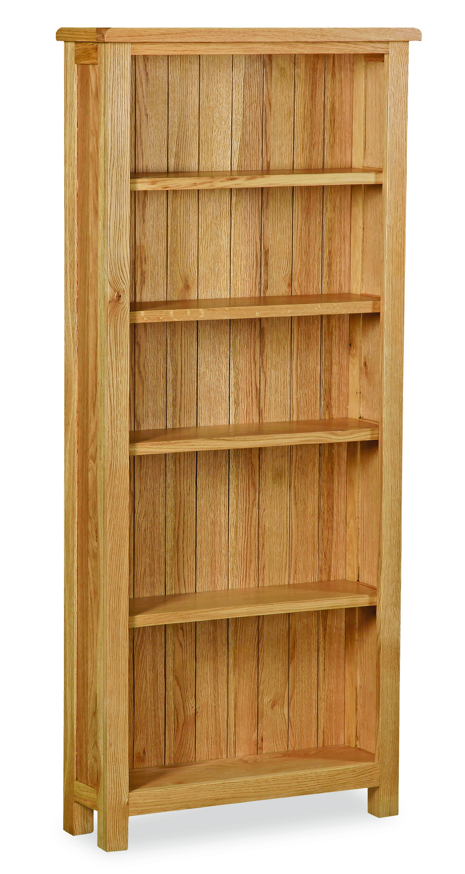 Suffolk Rustic Oak Large Bookcase thumbnail image