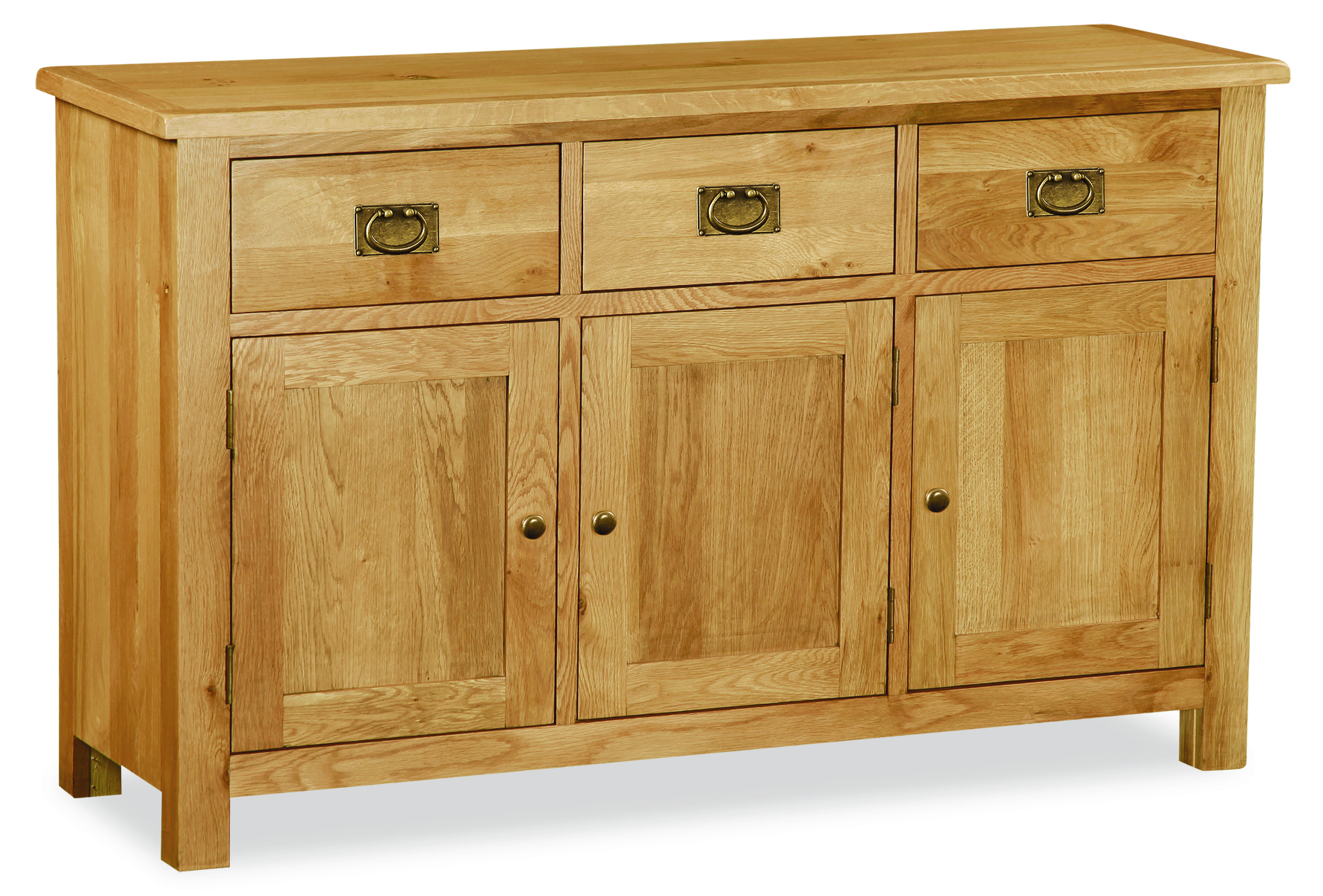 Suffolk Rustic Oak Large Sideboard thumbnail image