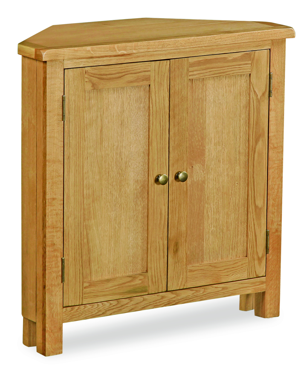 Suffolk Rustic Oak Low Corner Cupboard thumbnail image